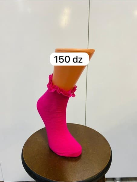 Women Socks with pon & lace & other